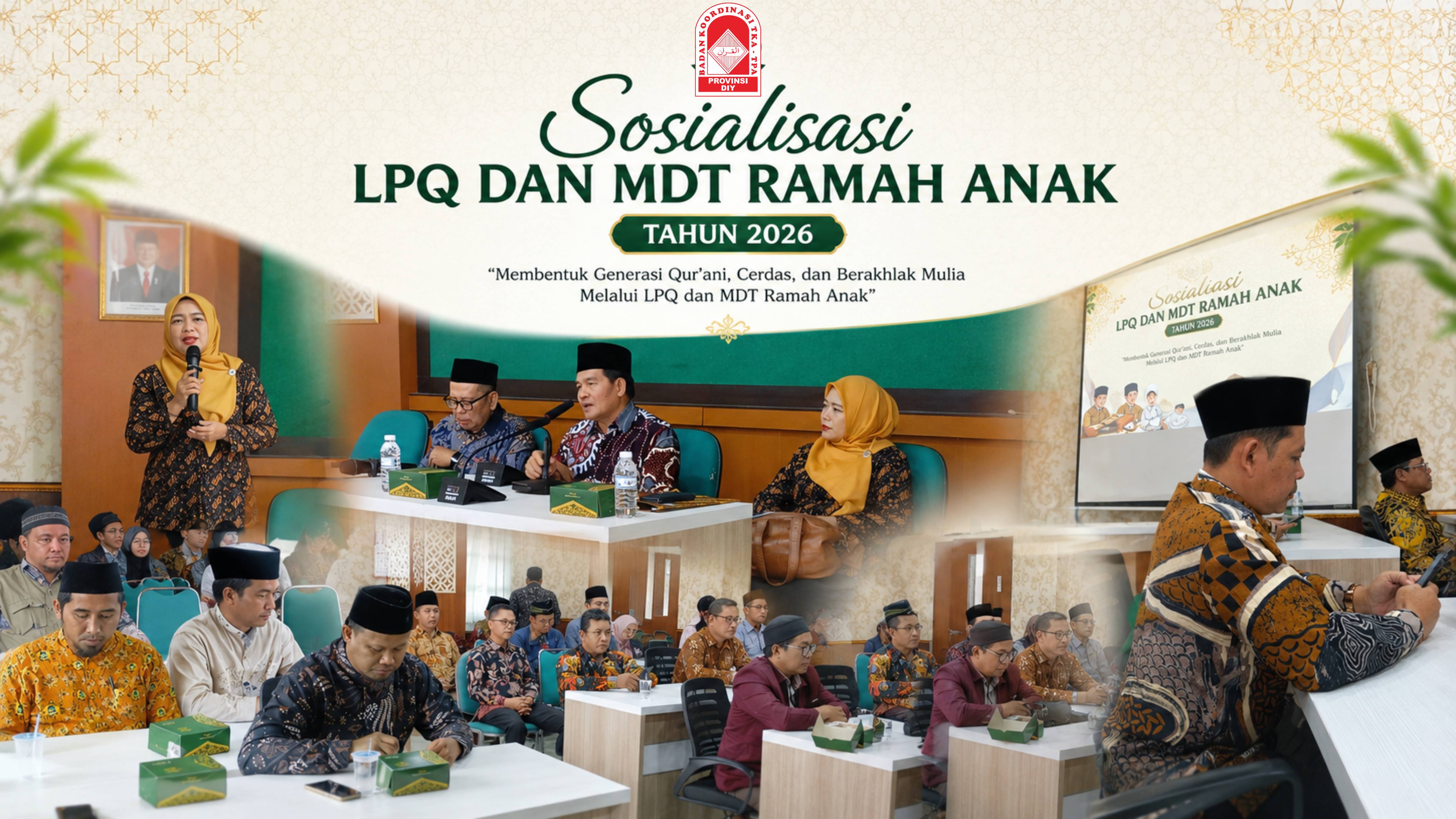 Menanamkan Nilai, Menjaga Generasi: LPQ dan MDT DIY Didorong Jadi Ruang Pendidikan Ramah Anak